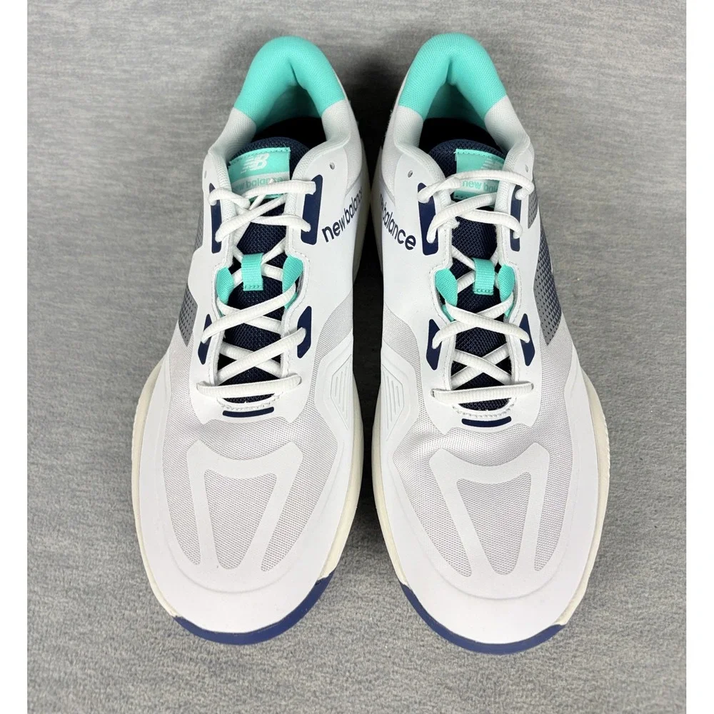 New Balance FuelCell 796v4 Pickleball Mens 11.5 D White Blue Court Tennis - Picture 3 of 11